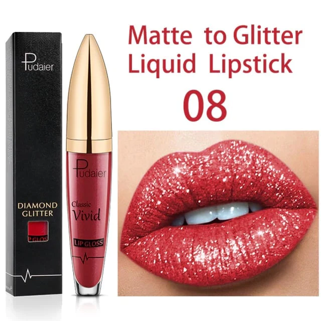🎁BUY 3 PAY 2 TODAY!🎁18 Color Diamond Shiny Long Lasting Lip Gloss👄 - Image 16