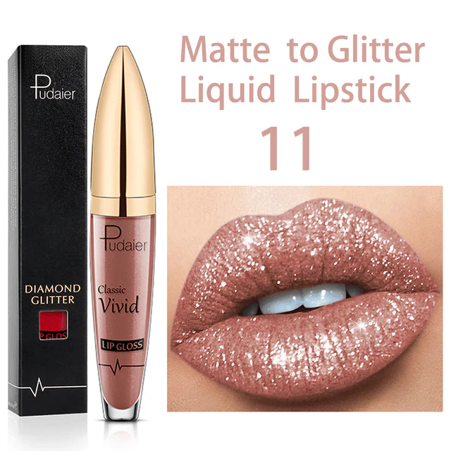 🎁BUY 3 PAY 2 TODAY!🎁18 Color Diamond Shiny Long Lasting Lip Gloss👄 - Image 19