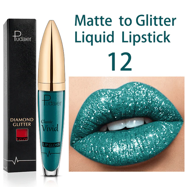 🎁BUY 3 PAY 2 TODAY!🎁18 Color Diamond Shiny Long Lasting Lip Gloss👄 - Image 20