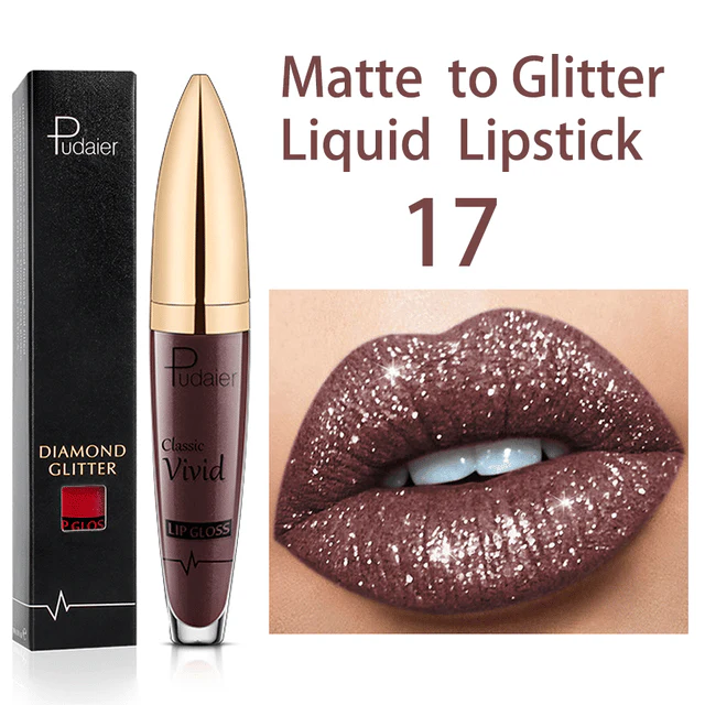 🎁BUY 3 PAY 2 TODAY!🎁18 Color Diamond Shiny Long Lasting Lip Gloss👄 - Image 25