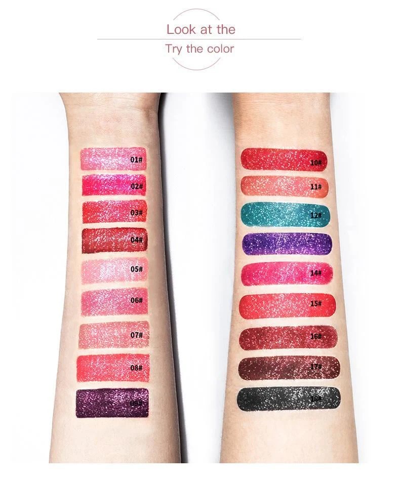 🎁BUY 3 PAY 2 TODAY!🎁18 Color Diamond Shiny Long Lasting Lip Gloss👄 - Image 8