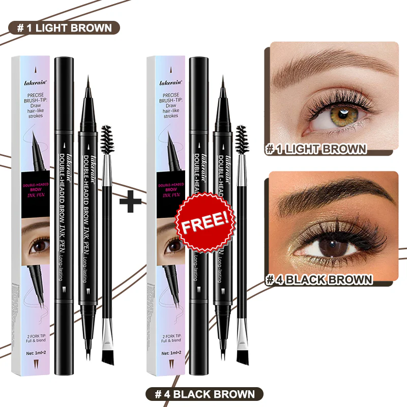 💖BUY 1 GET 1 FREE 💖2-in-1 4D Eyebrow Pencil (Natural Brow Makeup and Eyelash Line) - Image 18