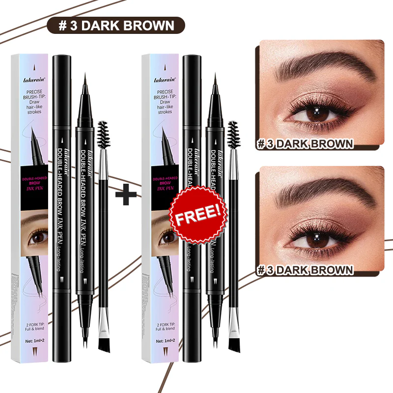 💖BUY 1 GET 1 FREE 💖2-in-1 4D Eyebrow Pencil (Natural Brow Makeup and Eyelash Line) - Image 23
