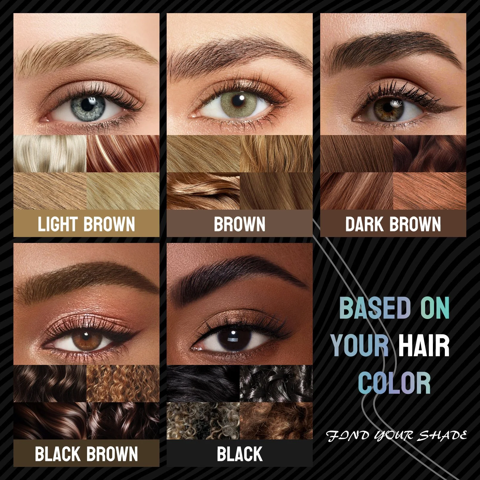 💖BUY 1 GET 1 FREE 💖2-in-1 4D Eyebrow Pencil (Natural Brow Makeup and Eyelash Line) - Image 4