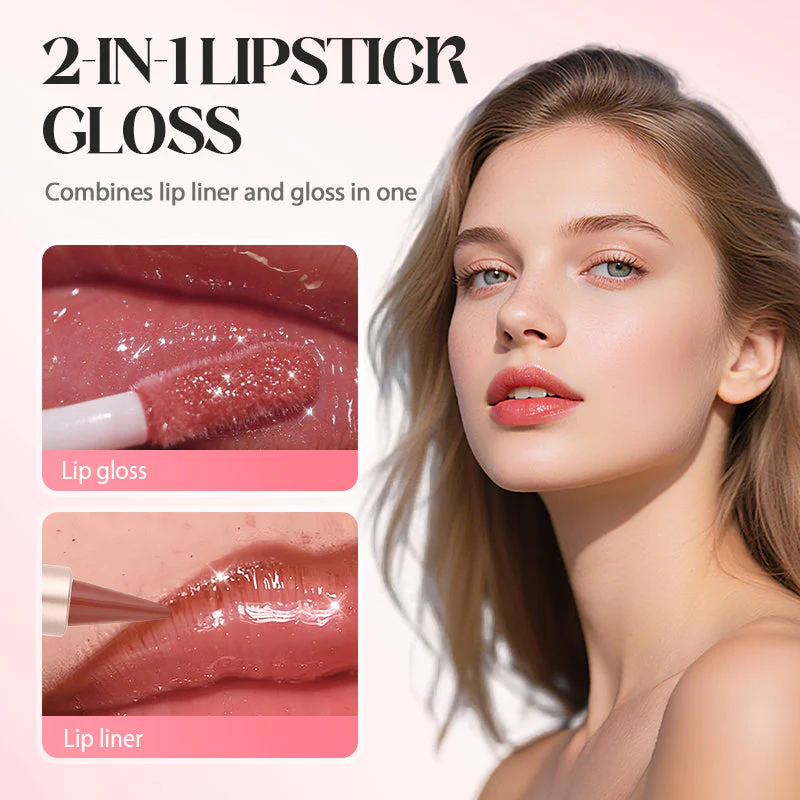 💥🎁LAST DAY BUY 1 GET 1 FREE!!🔥3-in-1 Matte Lipstick & Shine Lip Gloss - Image 3