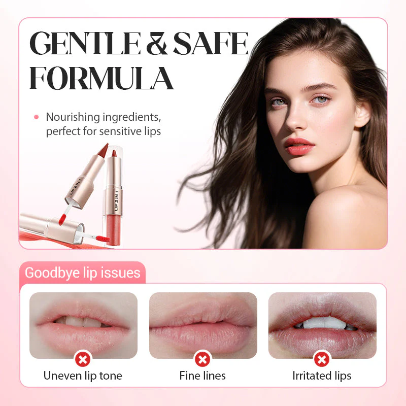 💥🎁LAST DAY BUY 1 GET 1 FREE!!🔥3-in-1 Matte Lipstick & Shine Lip Gloss - Image 5
