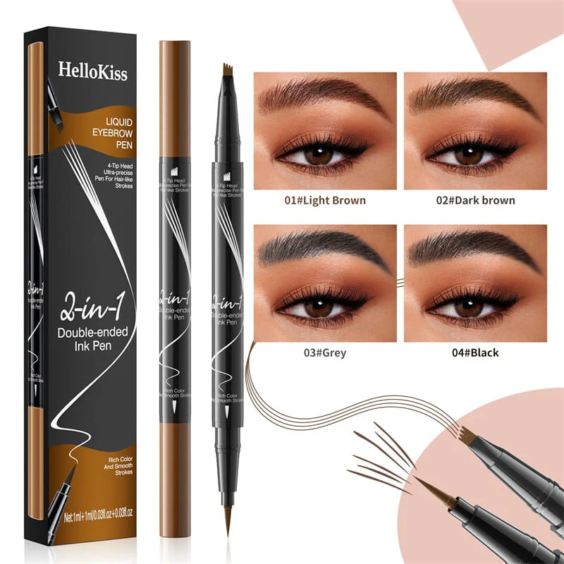 【🎉LAST DAY BUY 2 GET 1 FREE🎉】2-In-1 Waterproof Long-Lasting Eyebrow Pen - Image 10