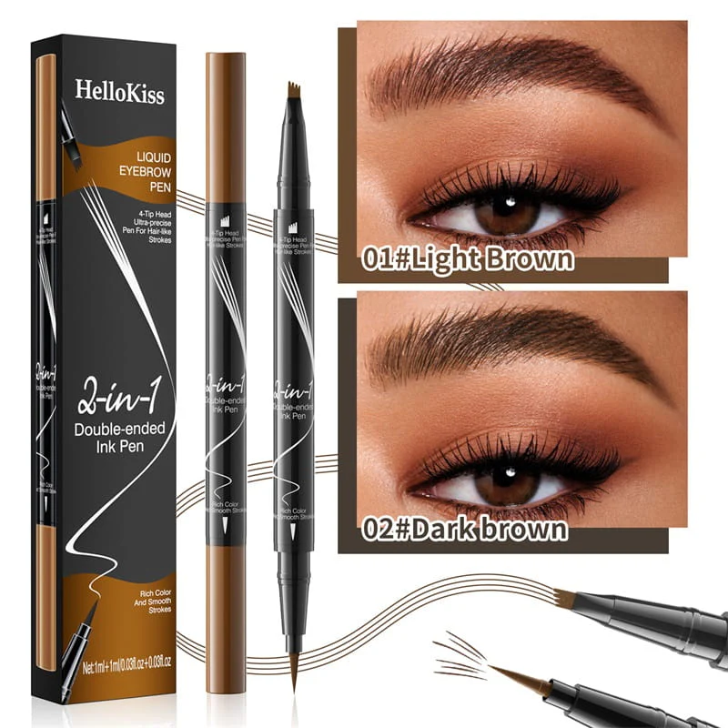 【🎉LAST DAY BUY 2 GET 1 FREE🎉】2-In-1 Waterproof Long-Lasting Eyebrow Pen - Image 11