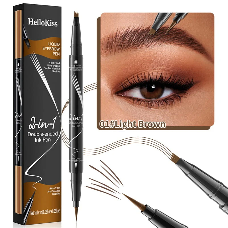 【🎉LAST DAY BUY 2 GET 1 FREE🎉】2-In-1 Waterproof Long-Lasting Eyebrow Pen - Image 13
