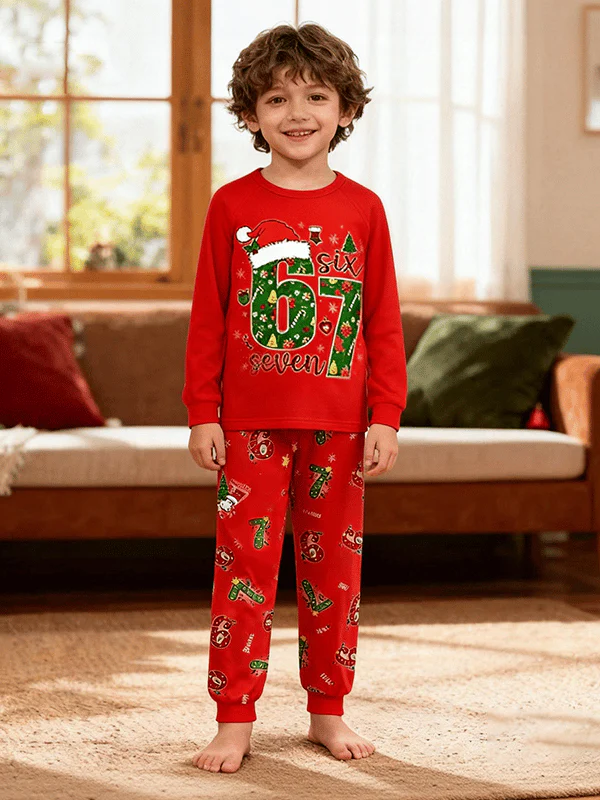 🎄2025 Christmas Sales🎅#67 Christmas Kids Pajama Set - Image 2