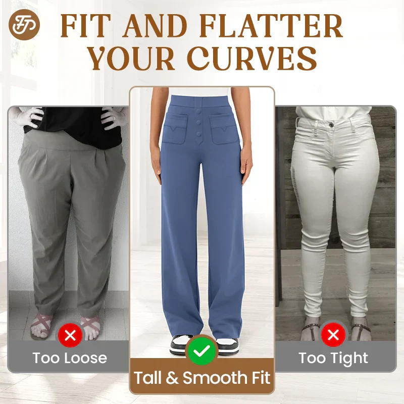 💖2026 NEW TYPE SALE 50% OFF💷Women's Casual High Waist Stretch Pants - Image 6