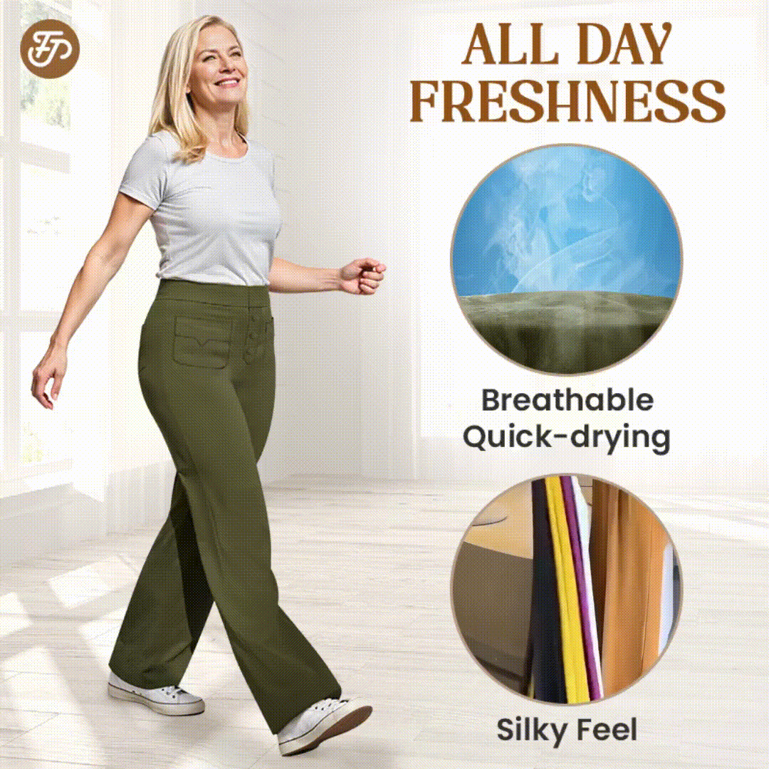 💖2026 NEW TYPE SALE 50% OFF💷Women's Casual High Waist Stretch Pants - Image 7