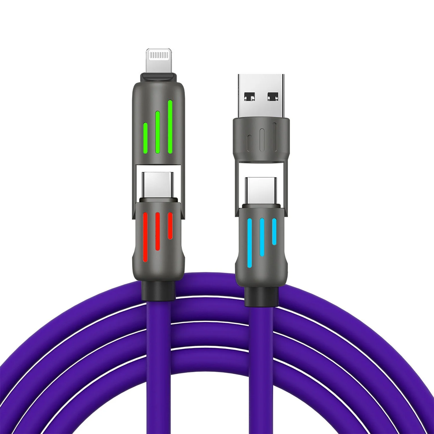 🎁Last Day BUY 1 GET 1 FREE & FREE SHIPPING🚀⚡4-in-1 USB Charging Cable fast charging MAX - Image 16