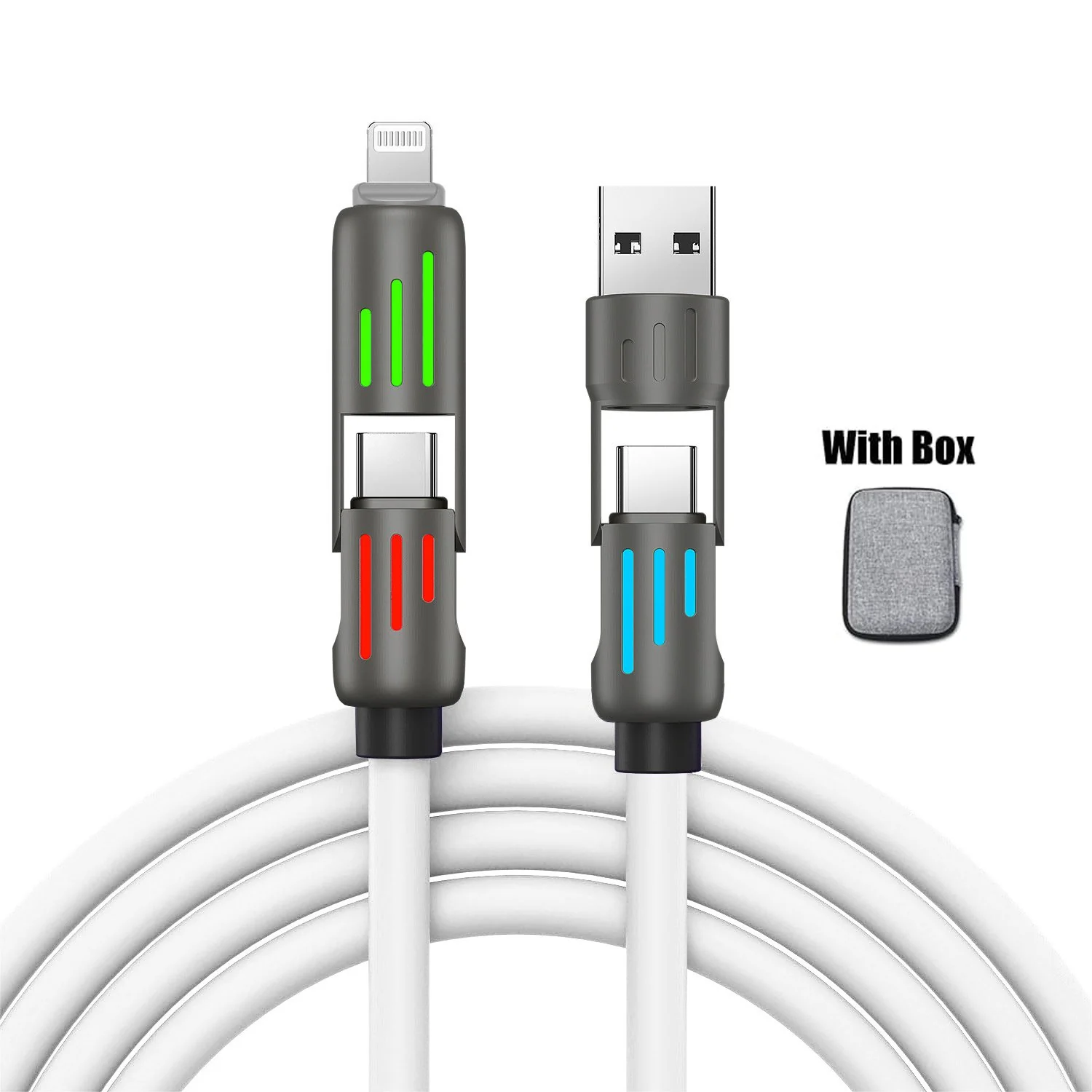🎁Last Day BUY 1 GET 1 FREE & FREE SHIPPING🚀⚡4-in-1 USB Charging Cable fast charging MAX - Image 23