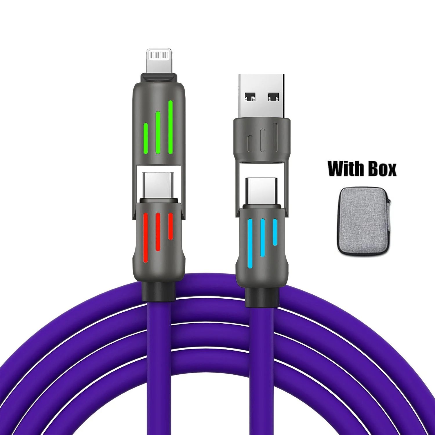 🎁Last Day BUY 1 GET 1 FREE & FREE SHIPPING🚀⚡4-in-1 USB Charging Cable fast charging MAX - Image 27