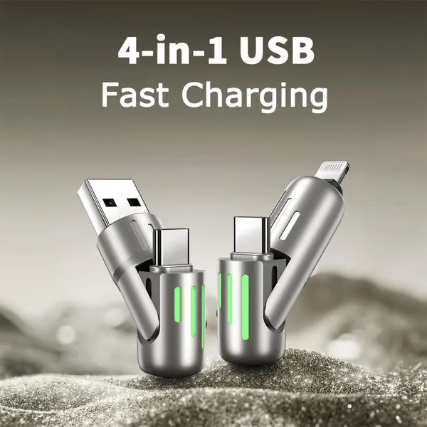 🎁Last Day BUY 1 GET 1 FREE & FREE SHIPPING🚀⚡4-in-1 USB Charging Cable fast charging MAX - Image 9