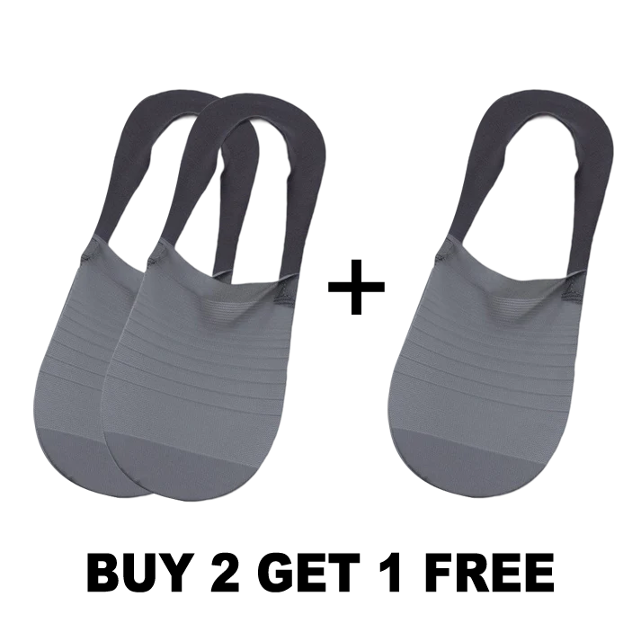 🔥BUY 2 GET 1 FREE / BUY 5 GET 5 FREE!!🔥High-quality Ice Silk No-Show Socks Set - Image 34