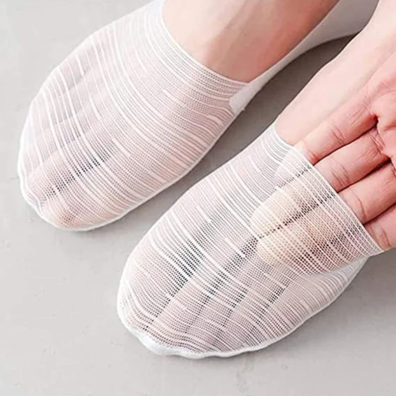 🔥BUY 2 GET 1 FREE / BUY 5 GET 5 FREE!!🔥High-quality Ice Silk No-Show Socks Set - Image 5