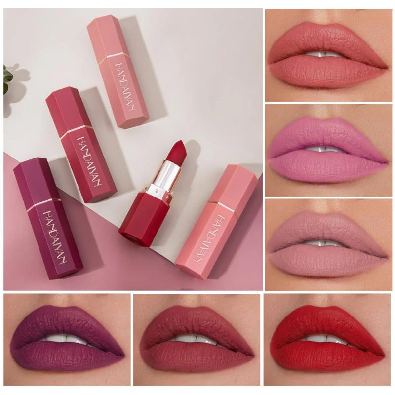 6 Colors Deep Moisturizing Matte Lipstick - Image 7