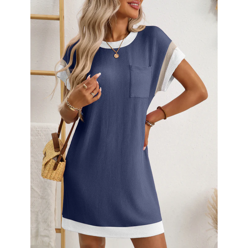 🔥2025 Last Day Sale 50% OFF⏳Women's T-Shirt A-Line Mini Dress - Image 15