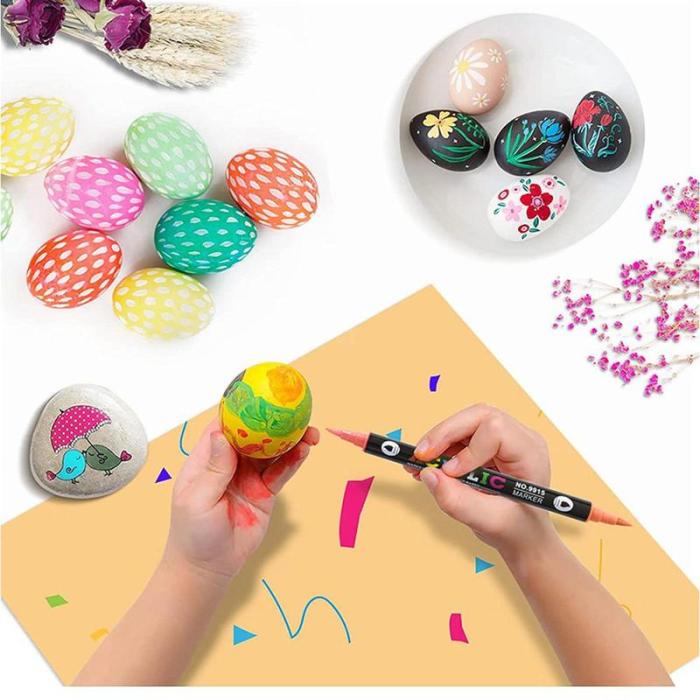 🎅Christmas Sale 50% OFF!!🎄🔥Dual Tip Acrylic Brush Marker Pen - Image 6