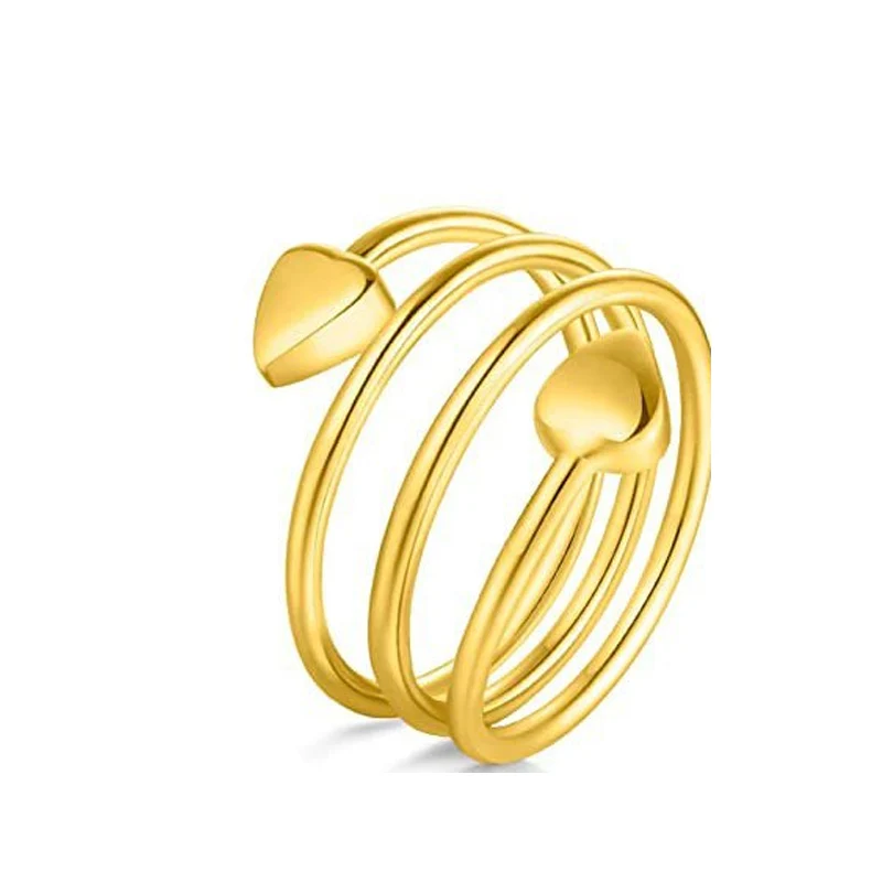 ✨Adjustable Spiral Heart Copper Ring💓💍 - Image 11