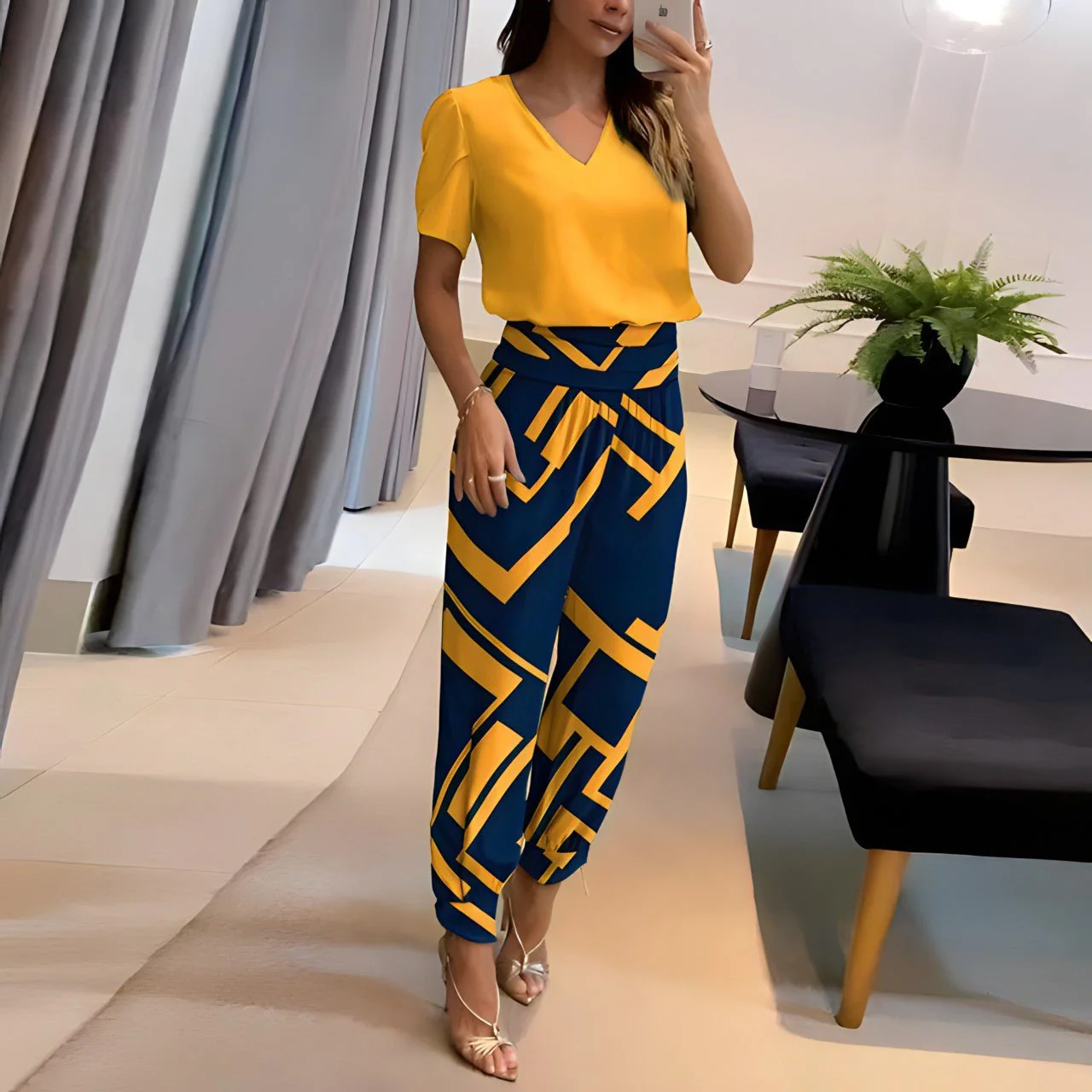💋HOT SALE 49% OFF💋Elegant and comfortable short-sleeved two-piece set - Image 14