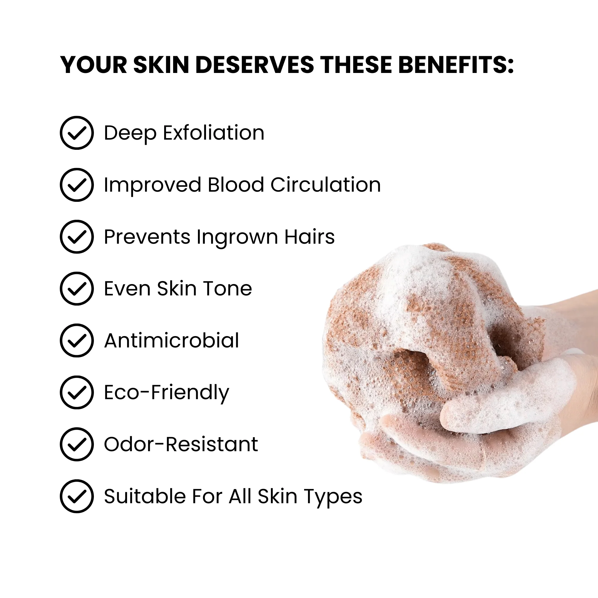 🔥BUY 1 GET 1 FREE (2pcs）✨African Exfoliating Net Sponge - Image 6