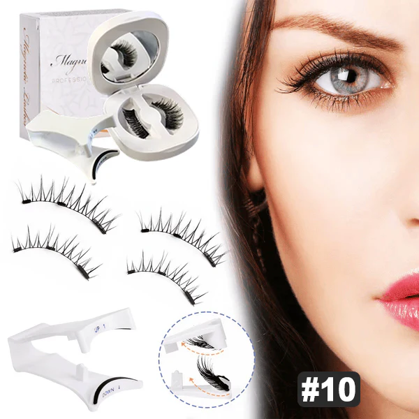 🔥LAST DAY SALE: BUY 1 GET 1 FREE!!💃✨️Soft Magnetic Eyelashes All-in-One Box, Reusable 2 - Image 9