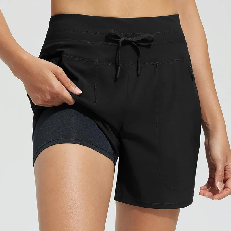 💖LAST DAY SALE ONLY ￡11.99!!💖Women’s Athletic Shorts with Pockets - Image 4