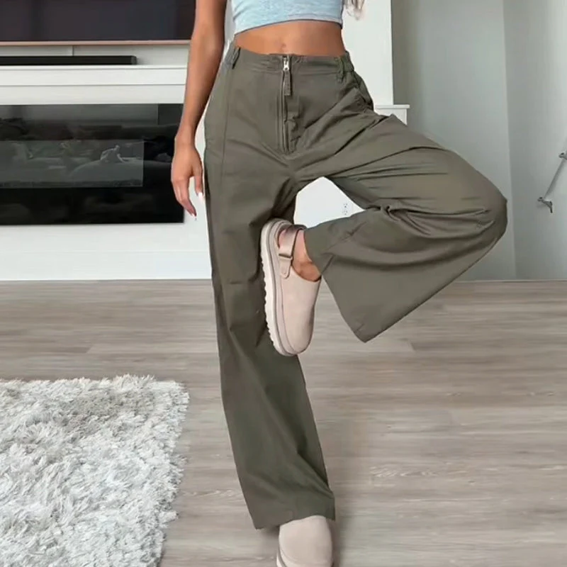 ⏳ Limited time Casual 50% off💥 loose high-waisted jeans and pockets - Image 6