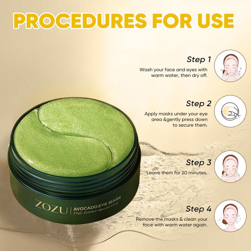 🥑Avocado Eye Mask for Soothing and Relaxing Eye Care -Best Gift for Skincare Routine Comfort🎁 - Image 3