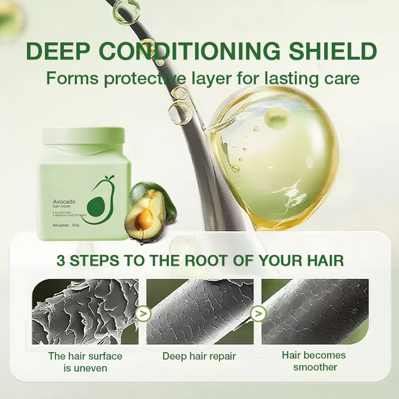 Avocado Deep Conditioning Hair Mask - Image 8