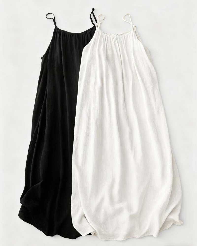 💕LAST DAY SALE: ONLY ￡12.99!!💃Women's Solid Color Backless Cami Dress - Image 18