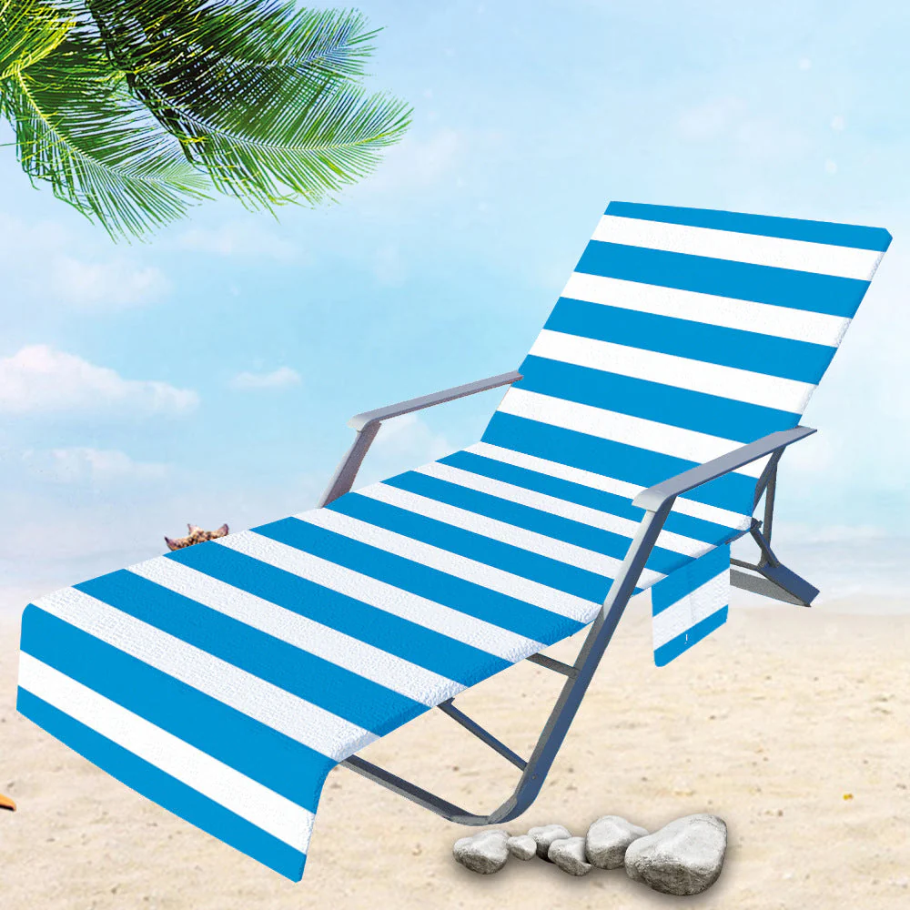 🏖️2026 New Arrivals: 50% OFF for a Limited Time!🌞Sun Lounger Towel in Bag with Pockets Storage🌊 - Image 2