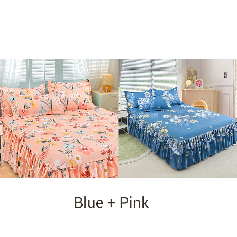 🔥LAST DAY 50% OFF✨3-Piece Ruffled Bed Skirt Set🛏️ - Image 12
