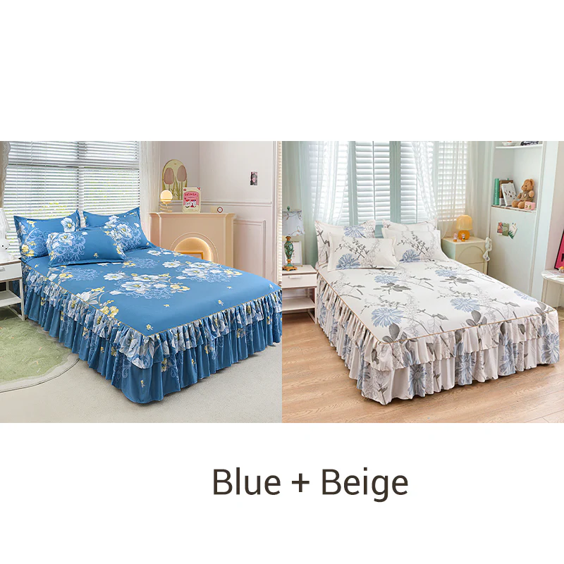 🔥LAST DAY 50% OFF✨3-Piece Ruffled Bed Skirt Set🛏️ - Image 14