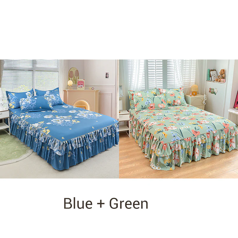 🔥LAST DAY 50% OFF✨3-Piece Ruffled Bed Skirt Set🛏️ - Image 16