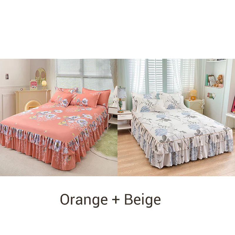 🔥LAST DAY 50% OFF✨3-Piece Ruffled Bed Skirt Set🛏️ - Image 17