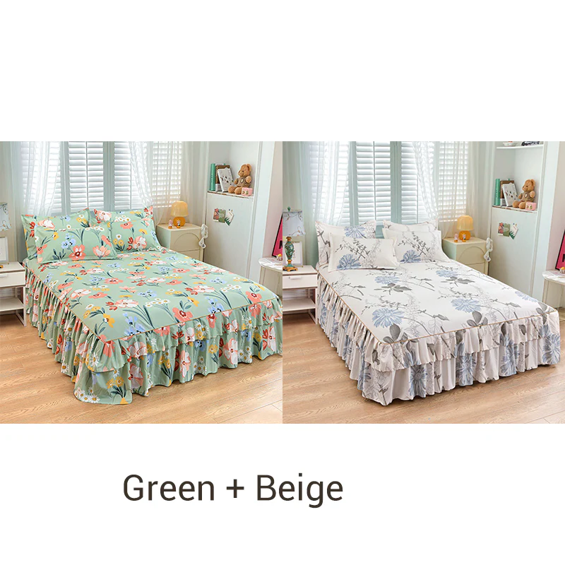 🔥LAST DAY 50% OFF✨3-Piece Ruffled Bed Skirt Set🛏️ - Image 19
