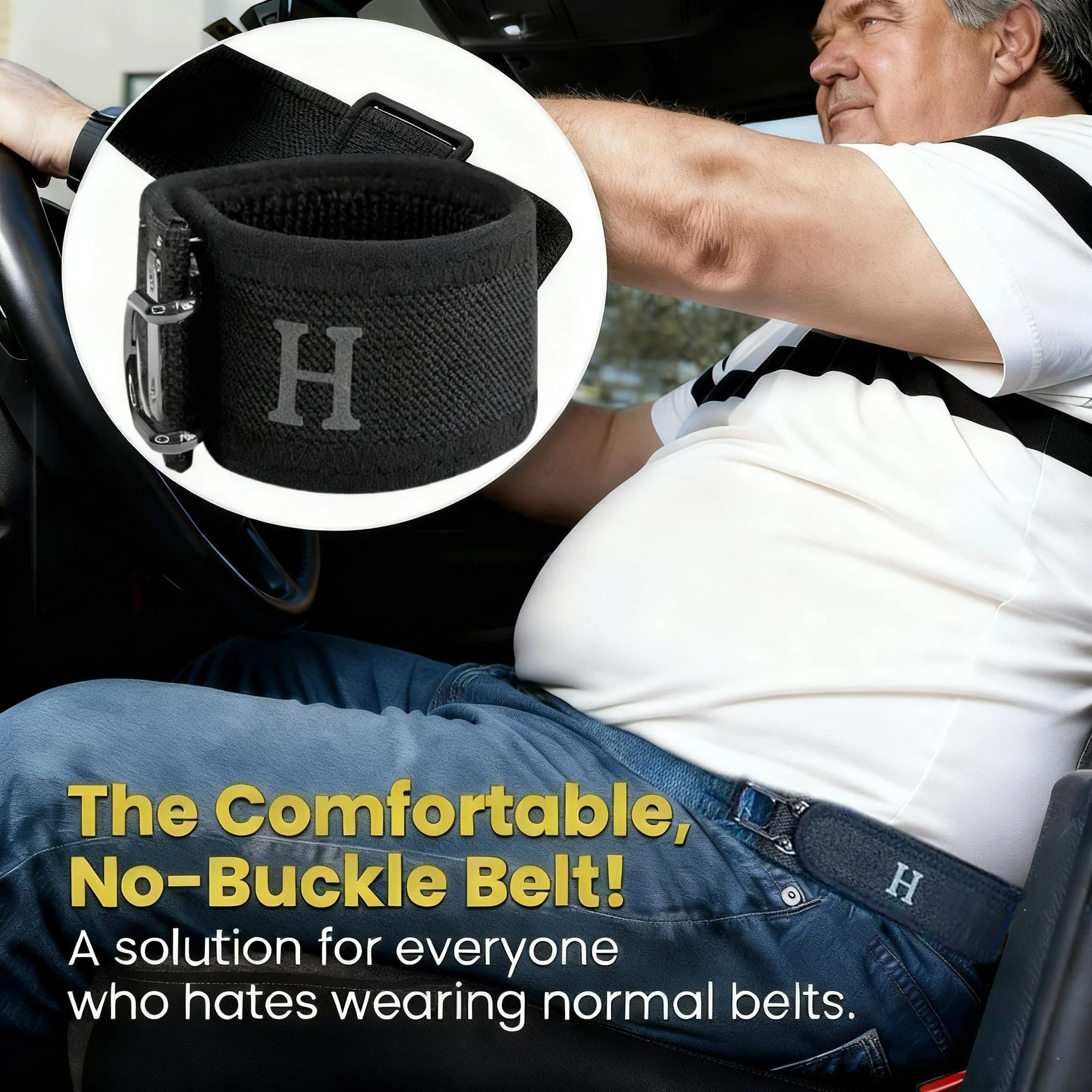 🔥LAST DAY BUY 1 GET 1 FREE!!🔥Tactical Metal Hook Elastic Belt (Unisex)