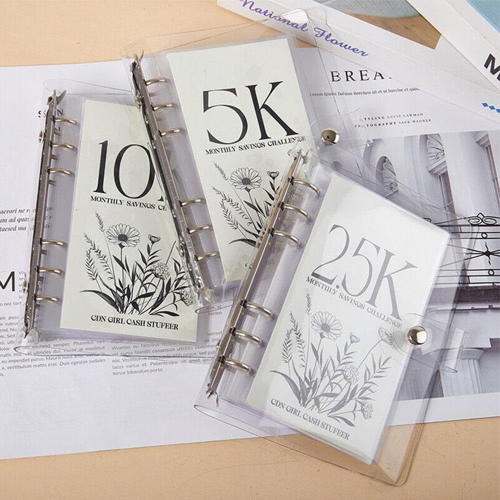 Last Day 49% OFF✨12-Month Envelopes Money Saving Challenge Binder