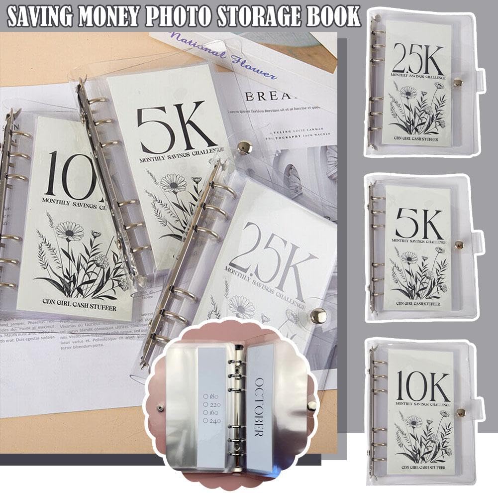 Last Day 49% OFF✨12-Month Envelopes Money Saving Challenge Binder - Image 2