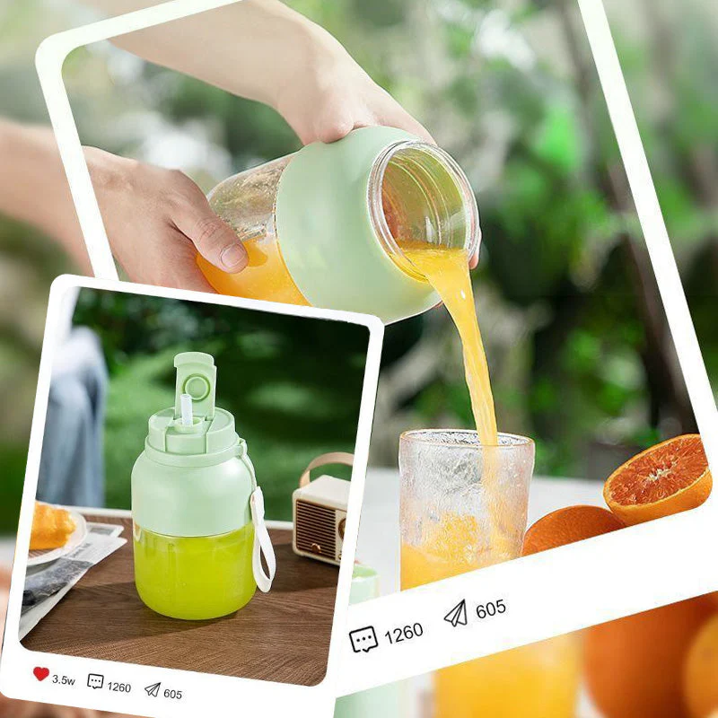 📢🍉Multifunctional Large-🍊Capacity Wireless Portable Juicer Cup🍑🍌 - Image 5