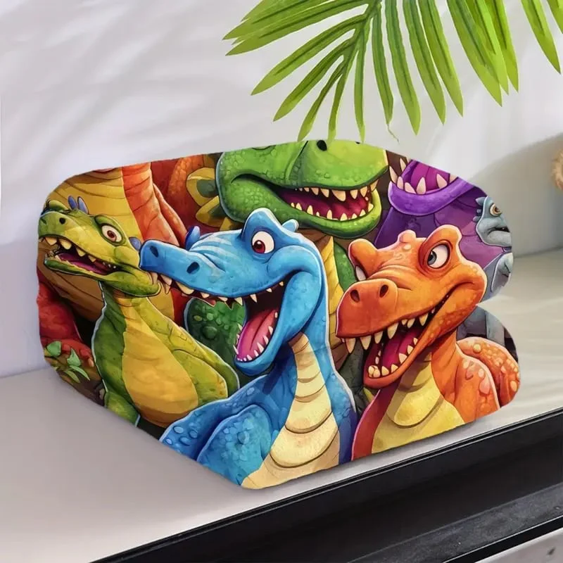 🎄Christmas Sale - ONLY ￡7.99 !!🎉🎅Soft Throw Blanket Cute Smiling Dinosaurs HD Digital Print Flannel🦕🔥 - Image 6