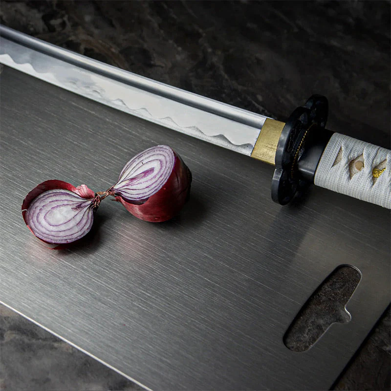 💖LAST DAY SALE 50% OFF💕Antibacterial Stainless Steel Cutting Board