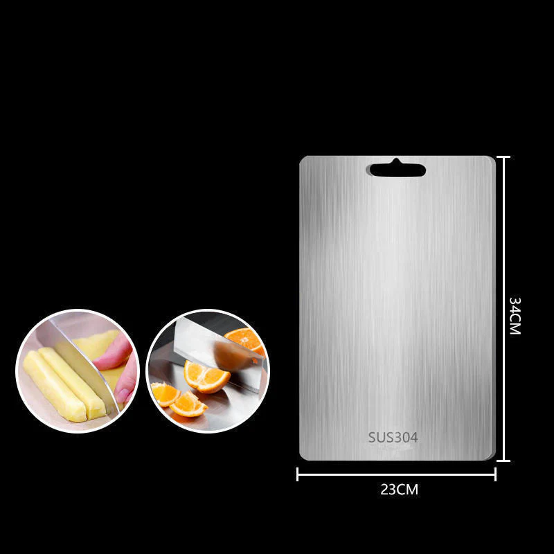 💖LAST DAY SALE 50% OFF💕Antibacterial Stainless Steel Cutting Board - Image 11