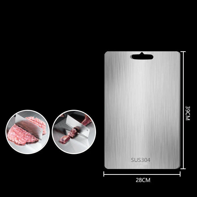💖LAST DAY SALE 50% OFF💕Antibacterial Stainless Steel Cutting Board - Image 12