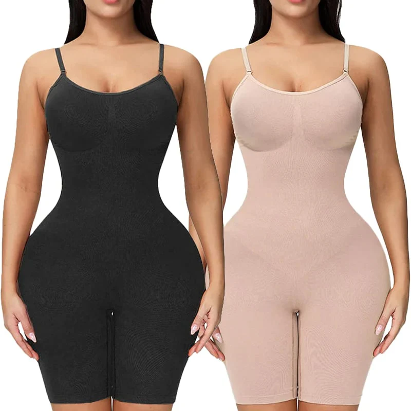 🔥LAST DAY SALE: ONLY ￡9.99!!🔥Tummy Control Seamless Butt-Lifting Bodysuit – Bathroom-Friendly Snap Design - Image 12