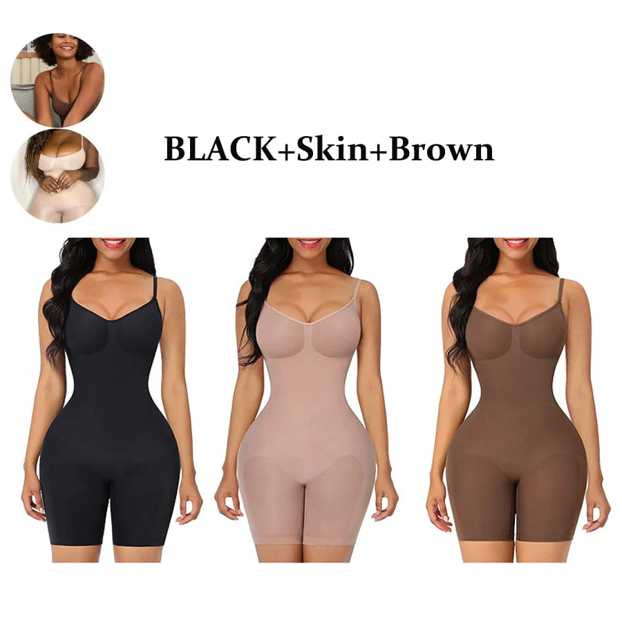 🔥LAST DAY SALE: ONLY ￡9.99!!🔥Tummy Control Seamless Butt-Lifting Bodysuit – Bathroom-Friendly Snap Design - Image 14